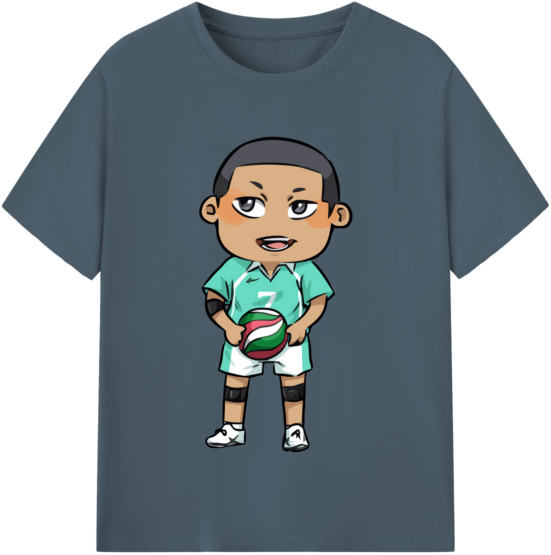 （画像用） ハイキュー!! Haikyu!! 綿100％半袖Tシャツ（フロントプリント）